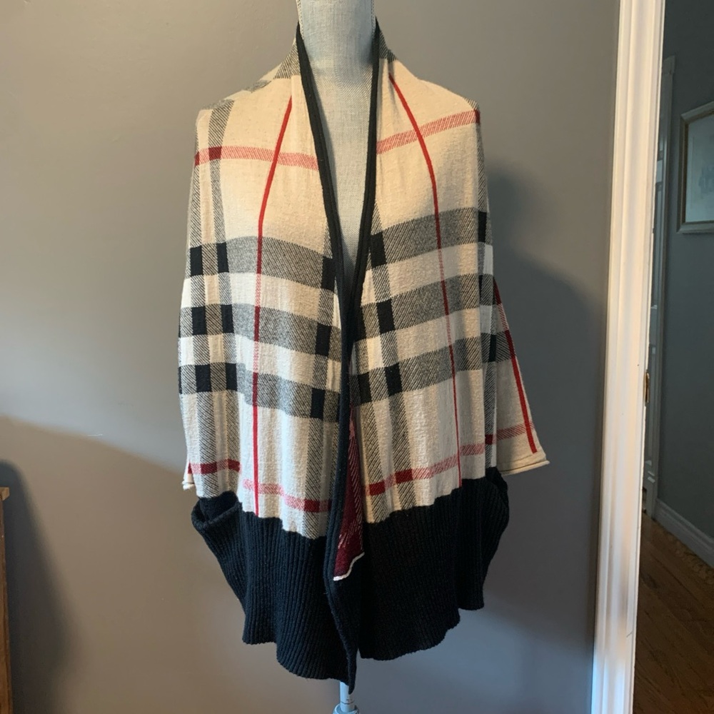 Burberry Cardigan sz S/M (see description &pics)